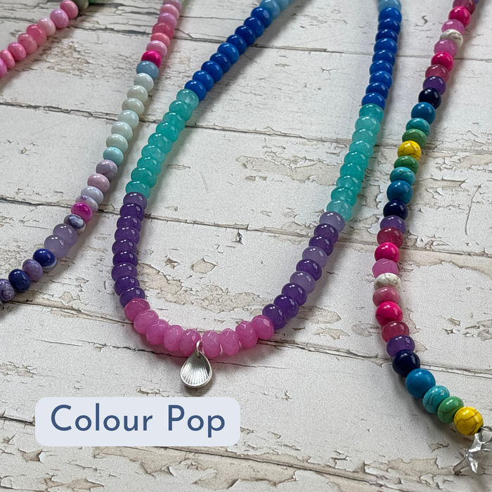 Summer sprinkles necklace