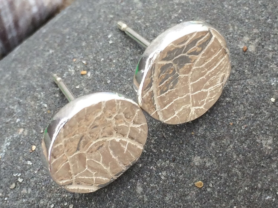 Silver Leaf Earrings