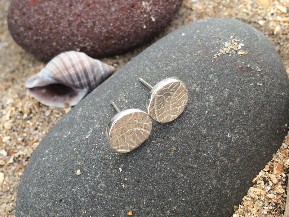 Silver Leaf Earrings