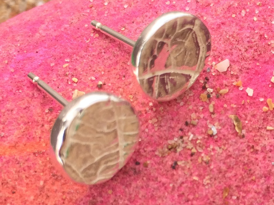 Silver Leaf Earrings