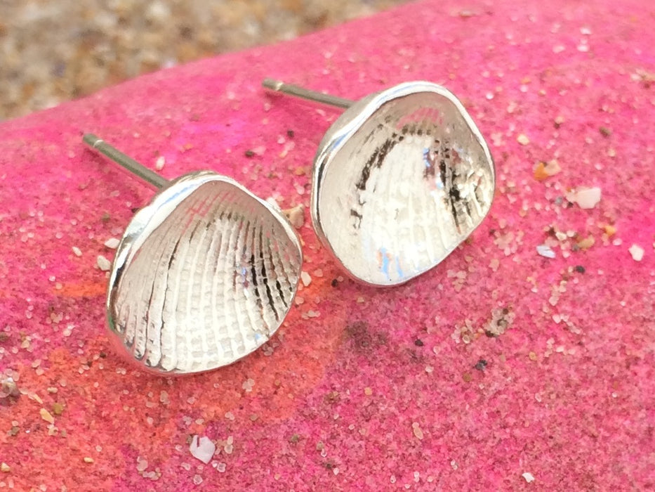 Silver Shell Earrings