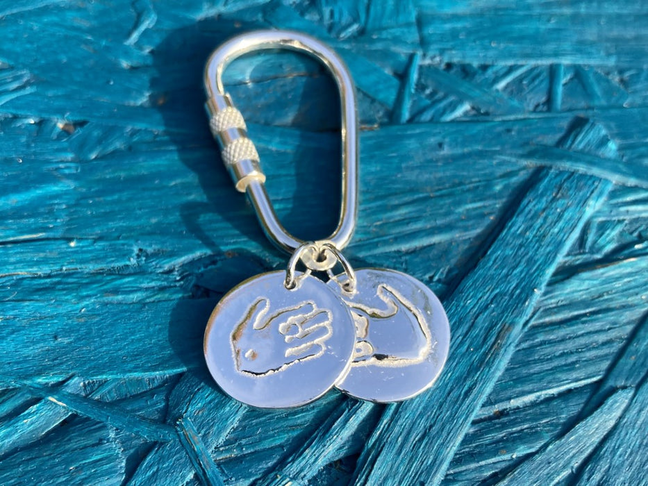 Silver handprint voucher