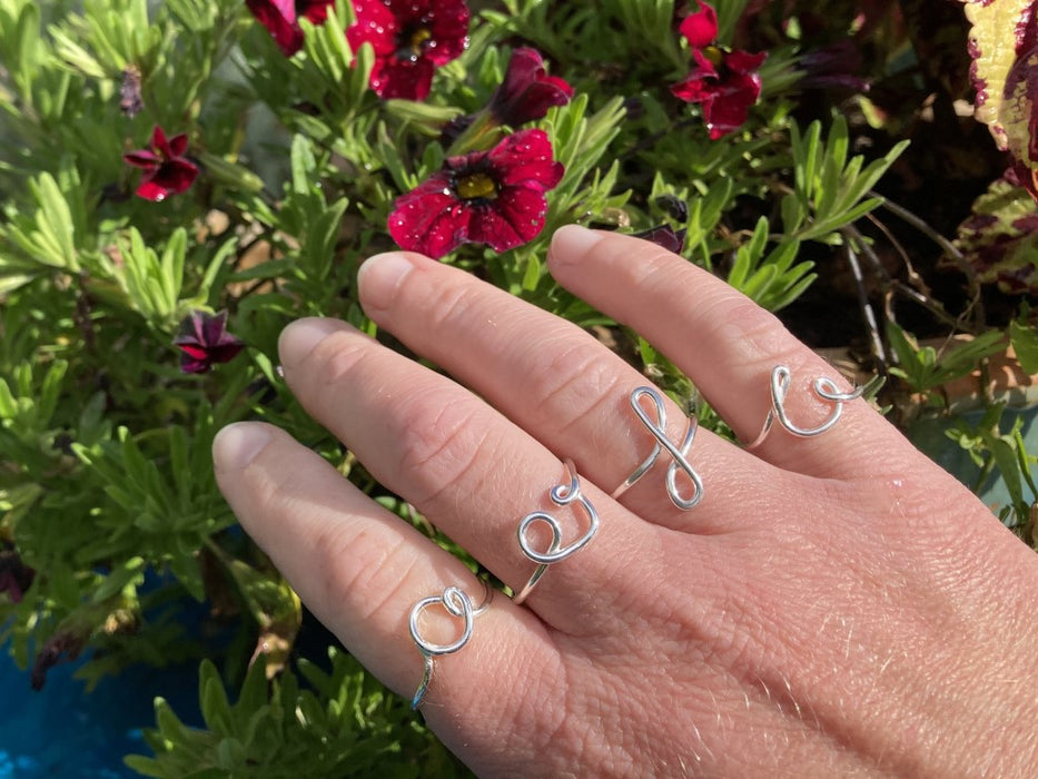 Bespoke Letter rings
