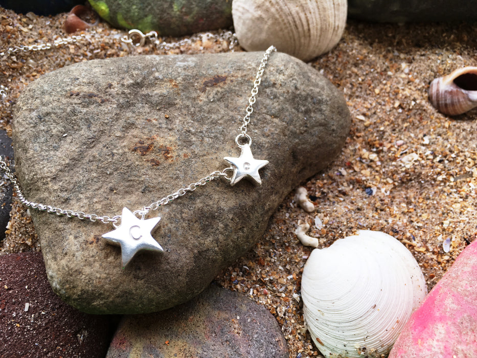 Personalised Star Initial Necklace