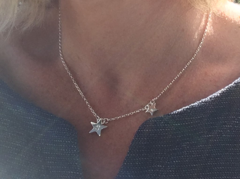 Personalised Star Initial Necklace