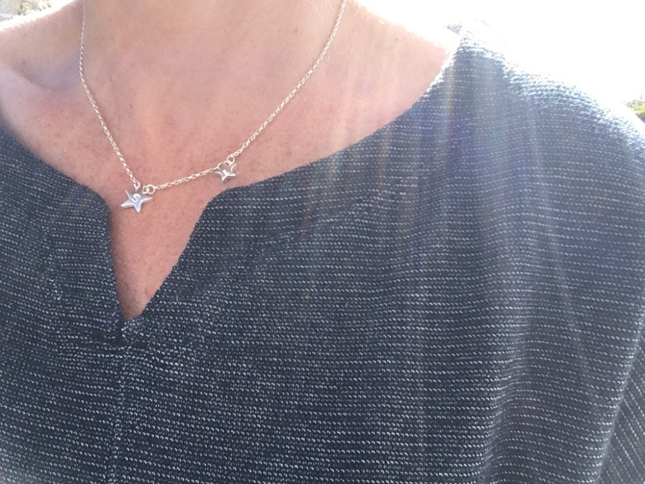 Personalised Star Initial Necklace