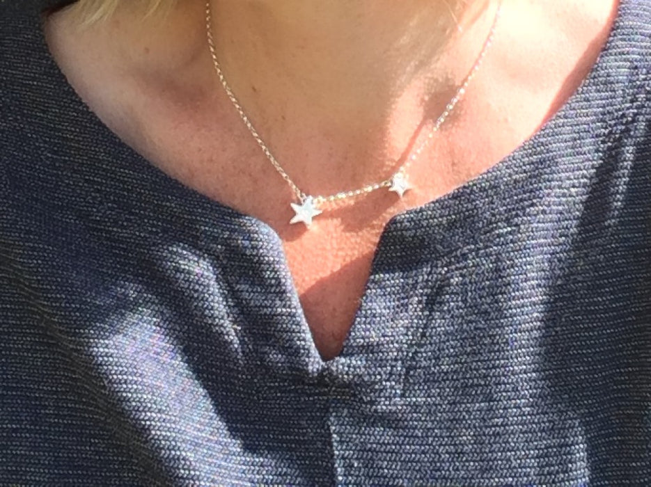 Personalised Star Initial Necklace