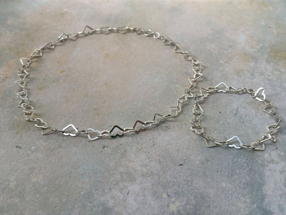 Heart Link Necklace