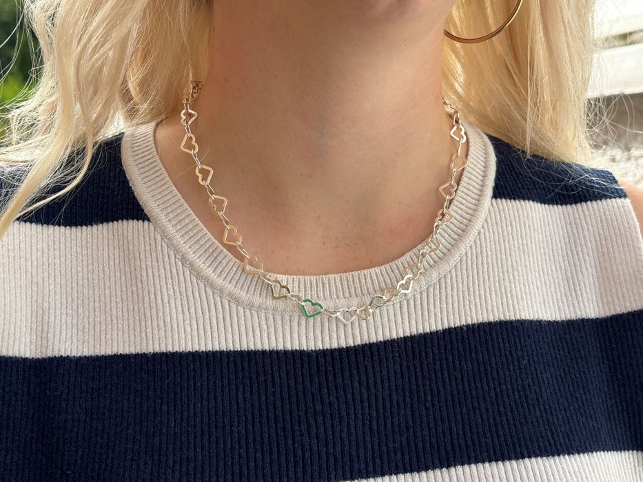 Heart Link Necklace