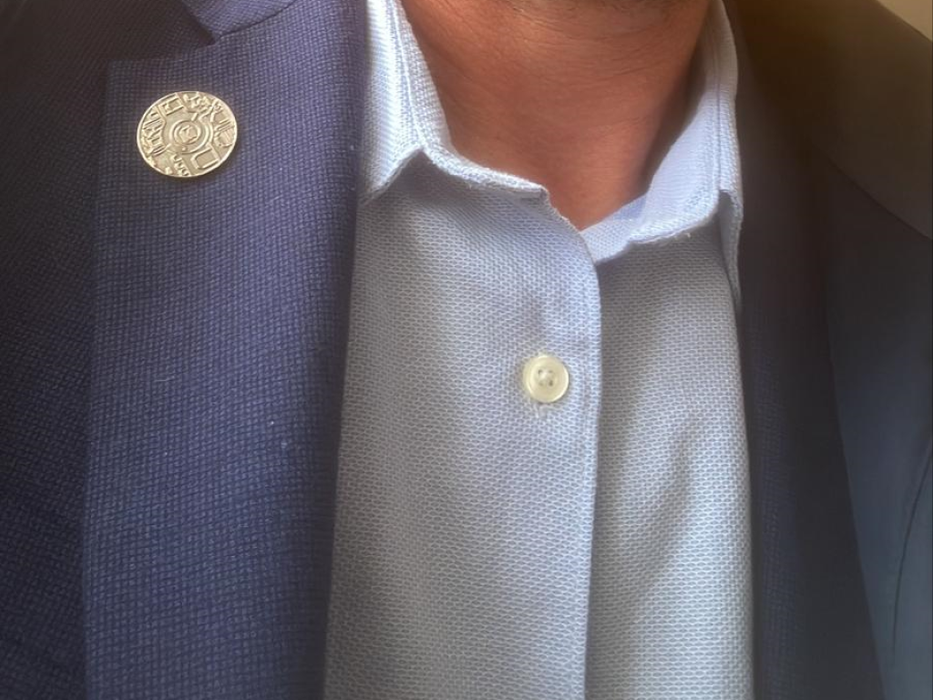 District Heating Lapel Pin