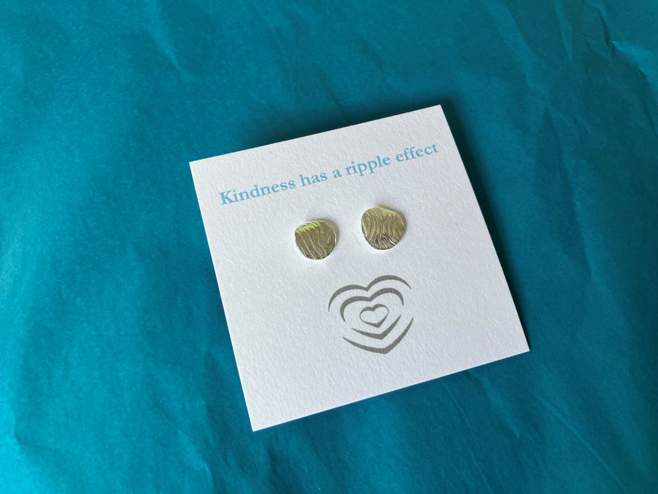 Ripple Stud Earrings