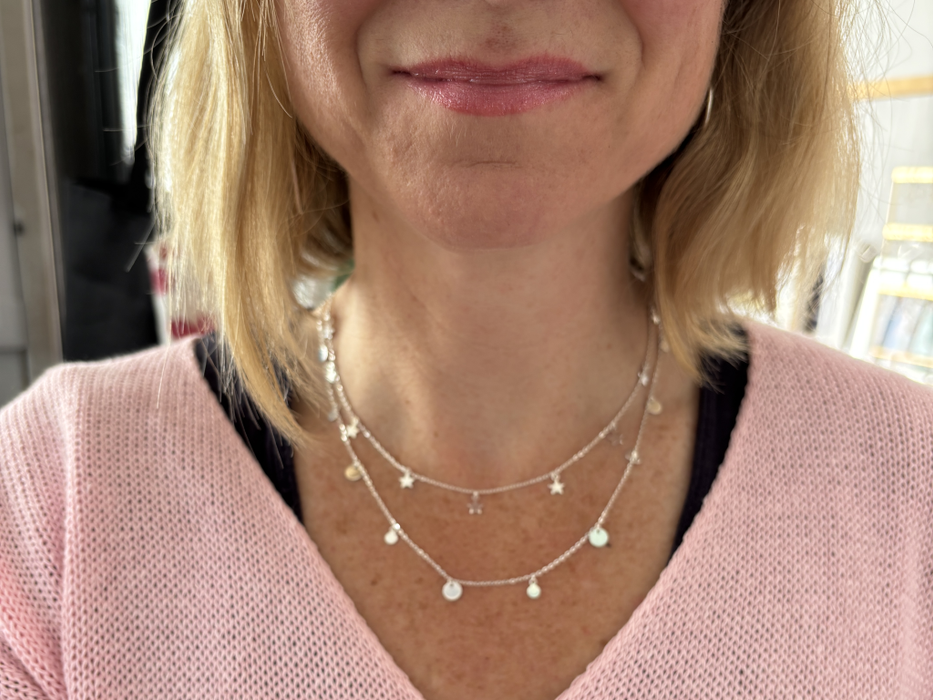 Star & Disc Necklace