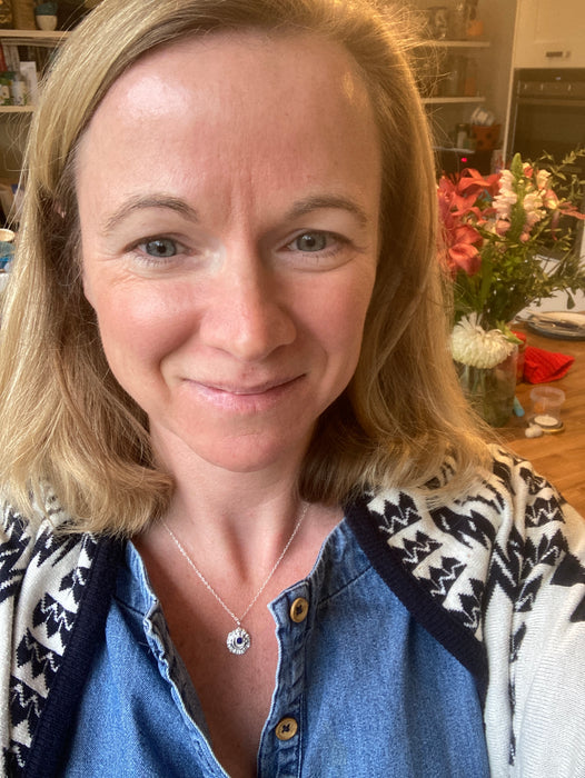 Sunflower Gemstone Necklace